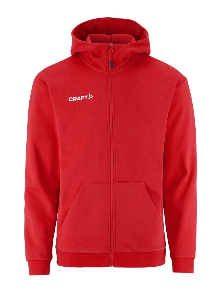 Craft - Community 2.0 Logo FZ Hoodie M - Bright red