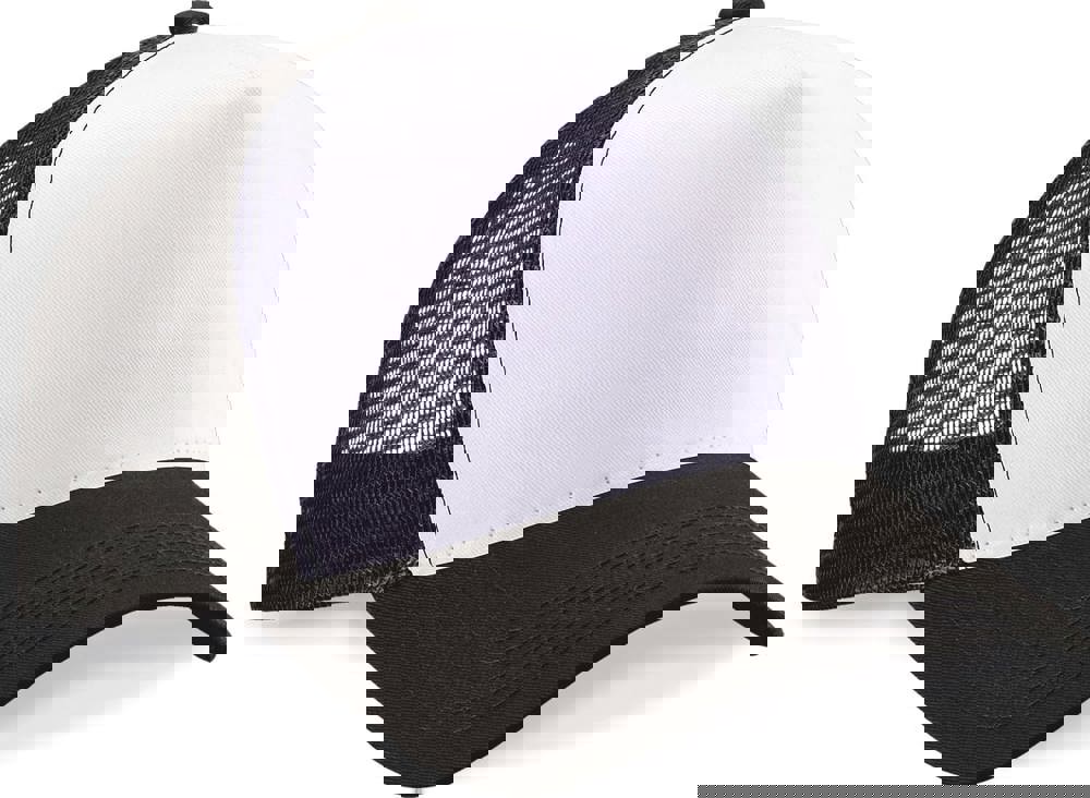 B640 - Snapback truckerpet - Graphite Grey / Black