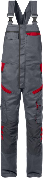 Amerikaanse overall 1555 STFP - grijs/rood