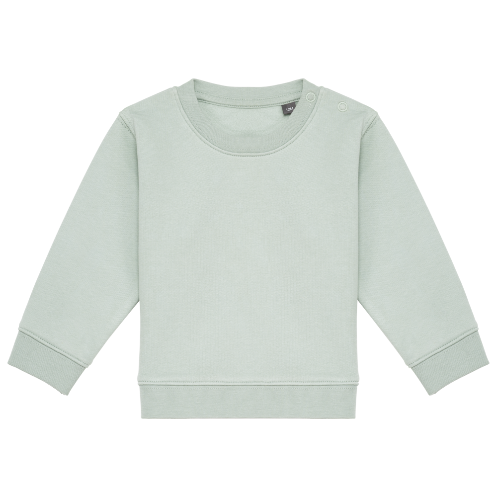 K835 - Ecologische baby sweater - sage