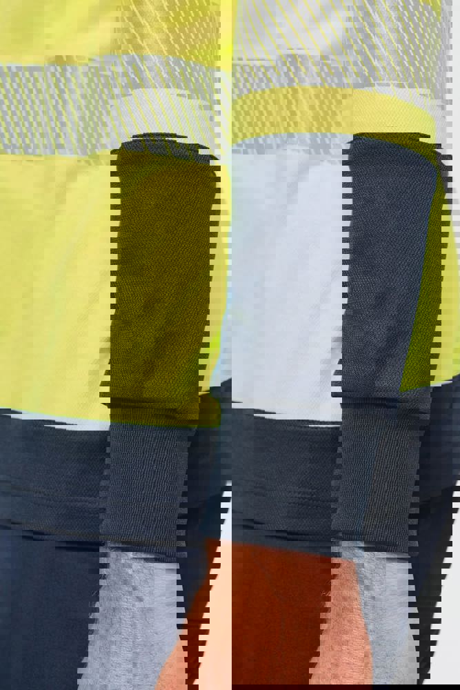 WK361 - Gerecycled veiligheids-T-shirt lange mouwen