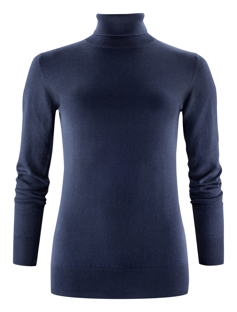 Ashland Turtle Gebreide Sweater Dames - Marine
