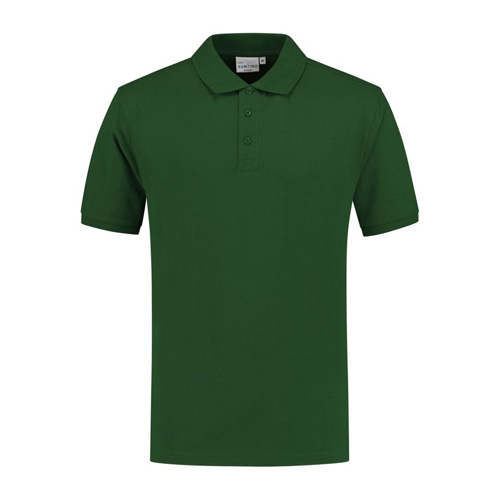 Santino Poloshirt Leeds - Bottle Green