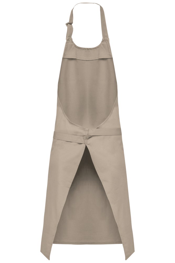 K885 - Katoenen schort met zak