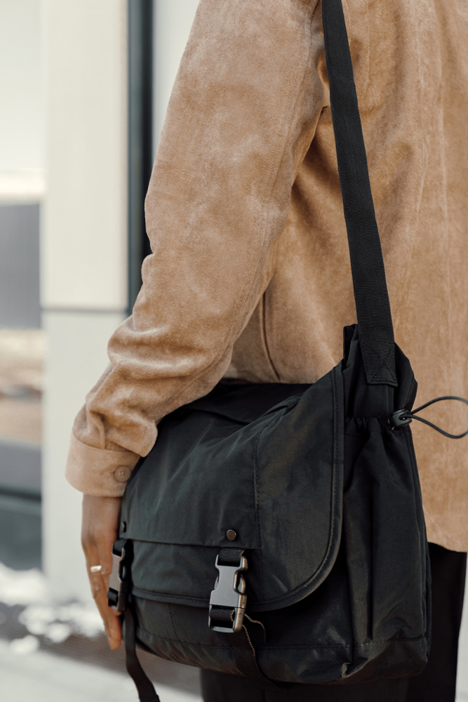 KENTO URBAN RCS recycled nylon 15.6 inch Messenger