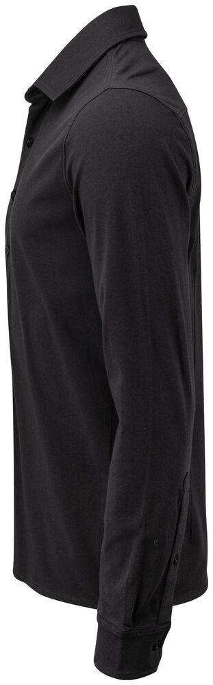 Cutter & Buck - Hedley Stretch Shirt Heren Zwart L