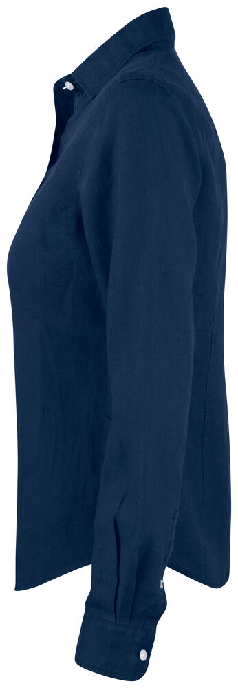 Cutter & Buck - Summerland Linen Shirt Dames Dark Navy L