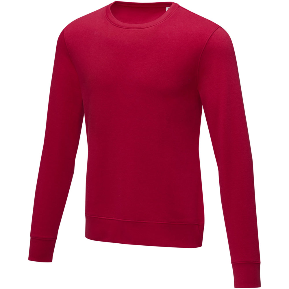 Charon heren sweater met crewneck - rood
