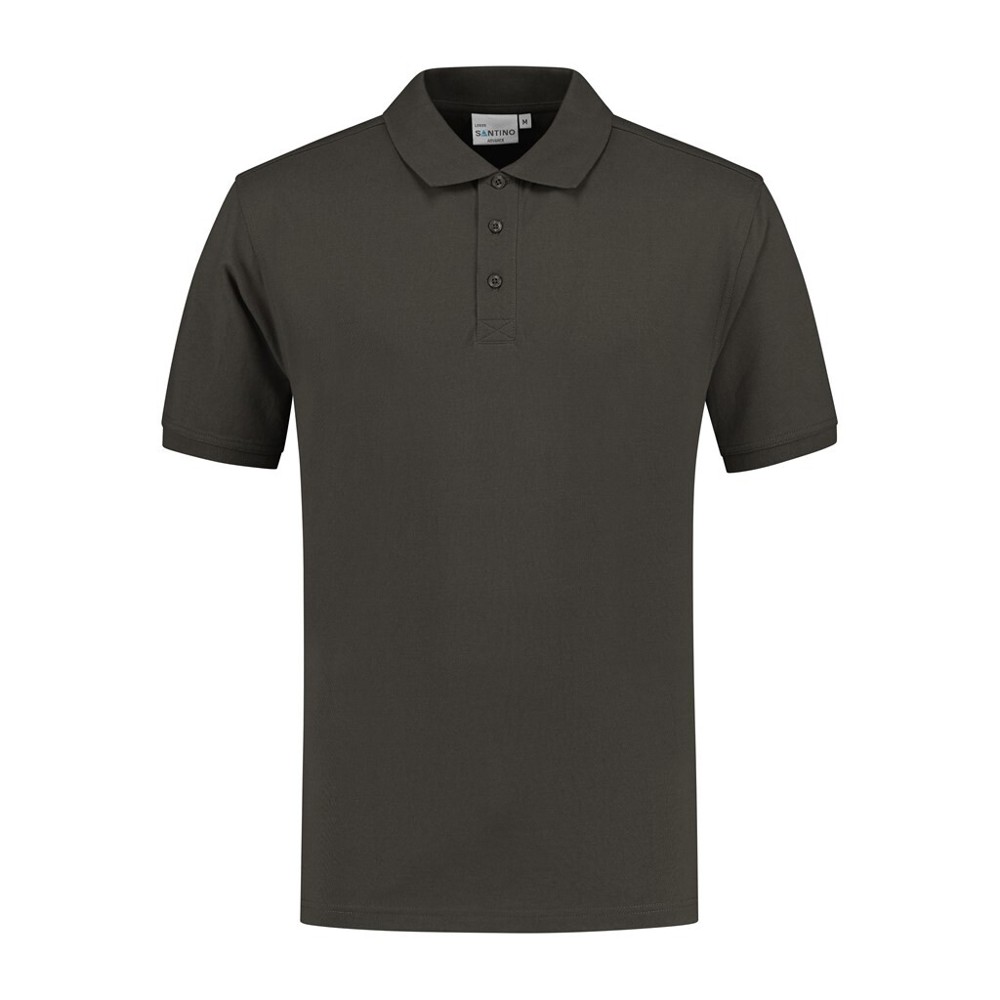 Santino Poloshirt Leeds - charcoal