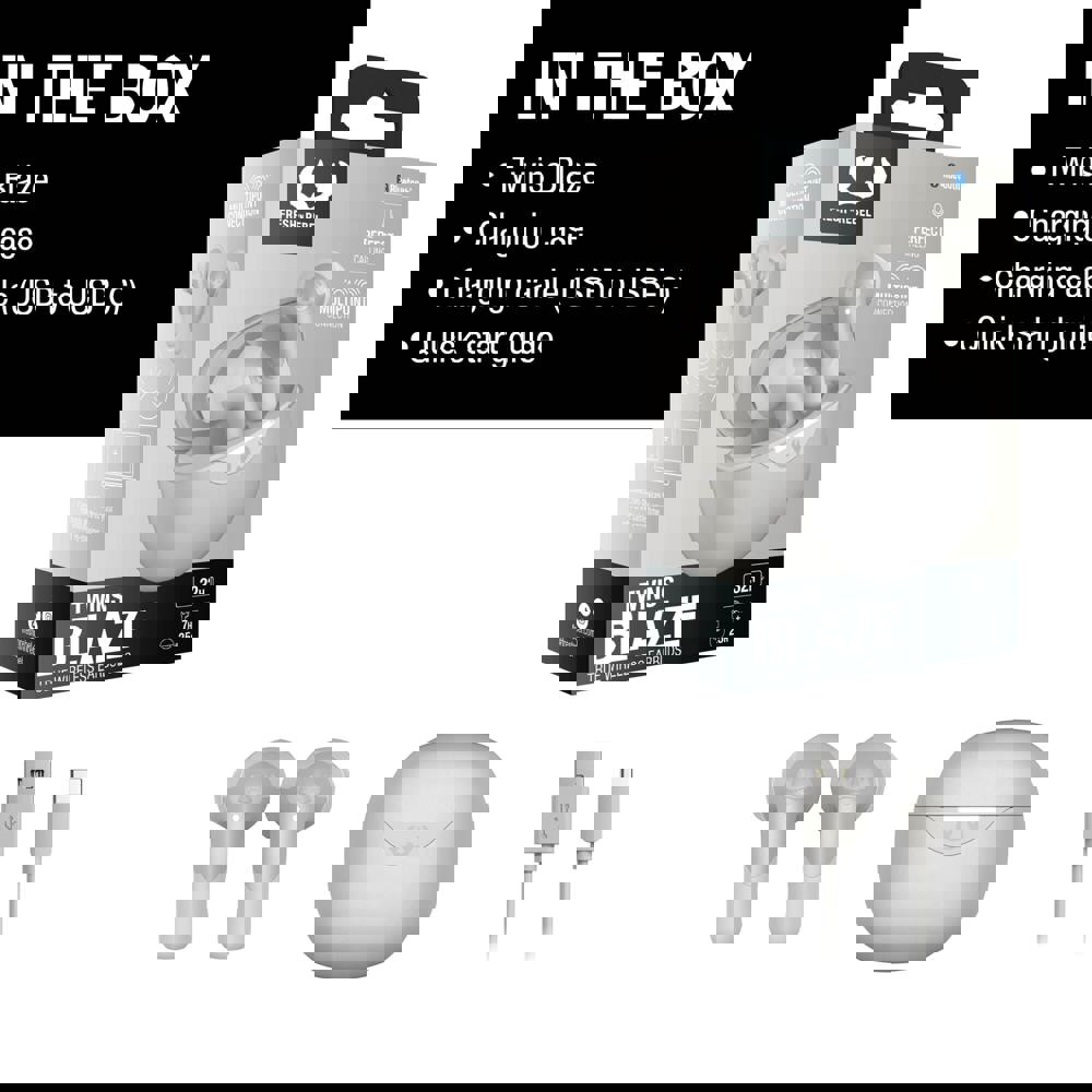 3TW2200 I Fresh 'n Rebel Twins Blaze - True Wireless oordopjes met ENC