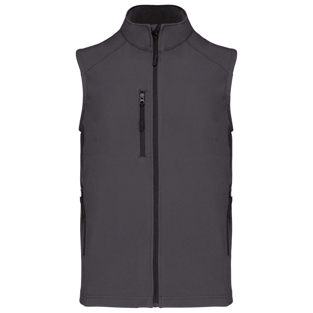 K403 - Softshell bodywarmer - titanium
