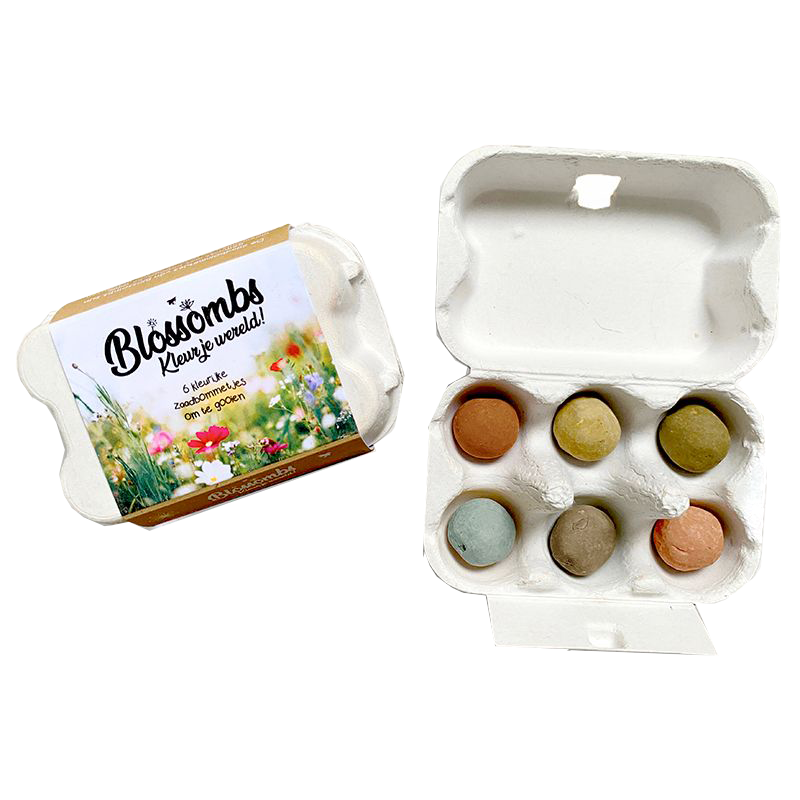 Blossombs Bloembommetje -  Eggbox 6 stuks