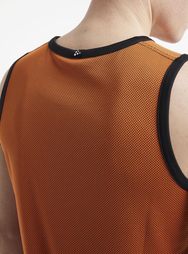 Craft - Progress Reversible Basket Singlet M Pump/Black S
