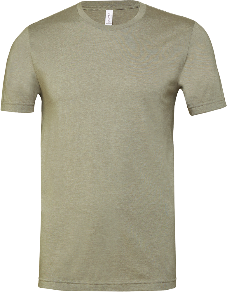 BE3001CVC - Heather jersey T-shirt met korte mouwen - Heather Stone