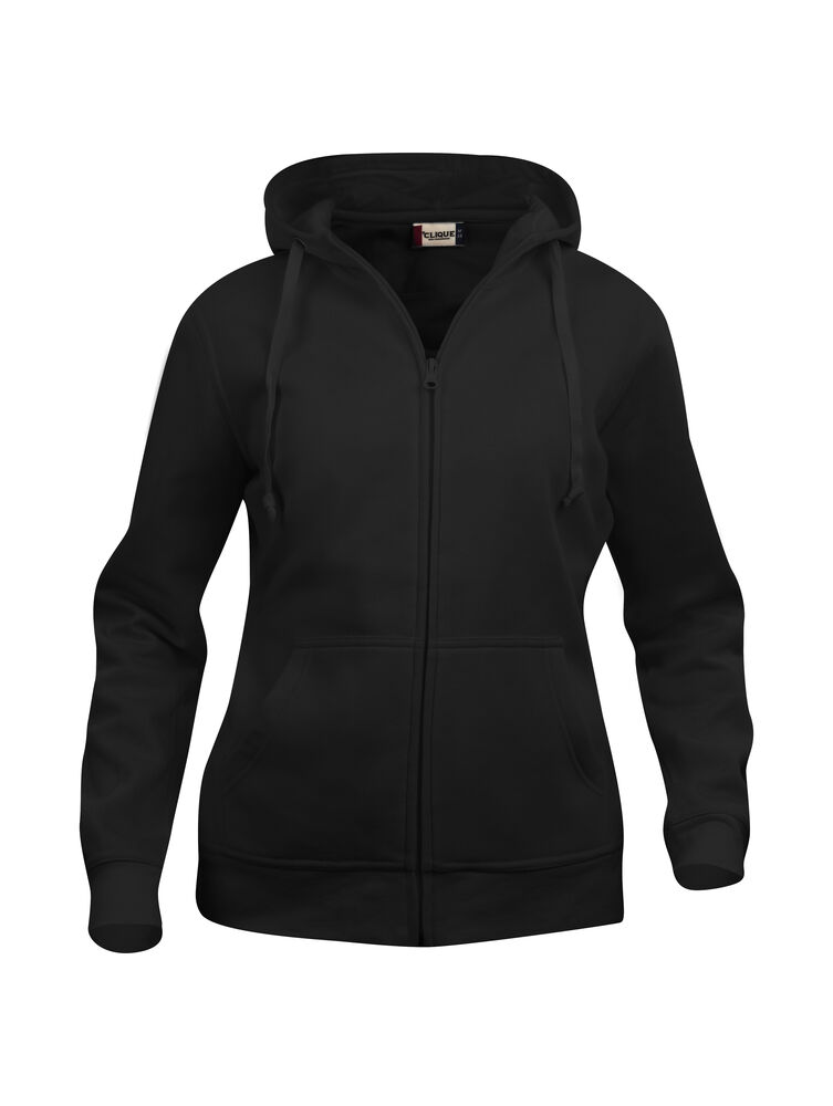Clique - Basic Hoody Full Zip Women - Zwart