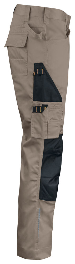 Jobman - 2321 Service Trousers Khaki/Zwart C56