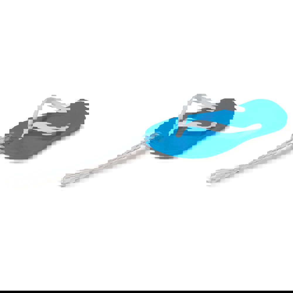 Bagagelabel slipper - blauw