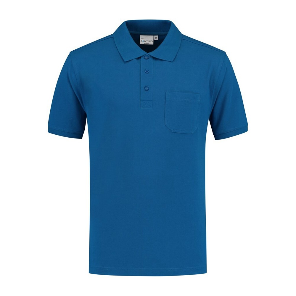 Santino Poloshirt Lenn - Cobalt Blue