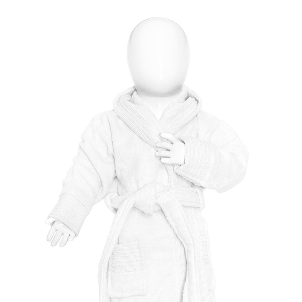 Baby Bathrobe - wit