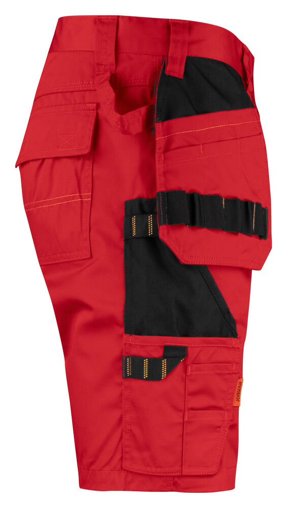 Jobman - 2722 Shorts HP Rood/Zwart C42