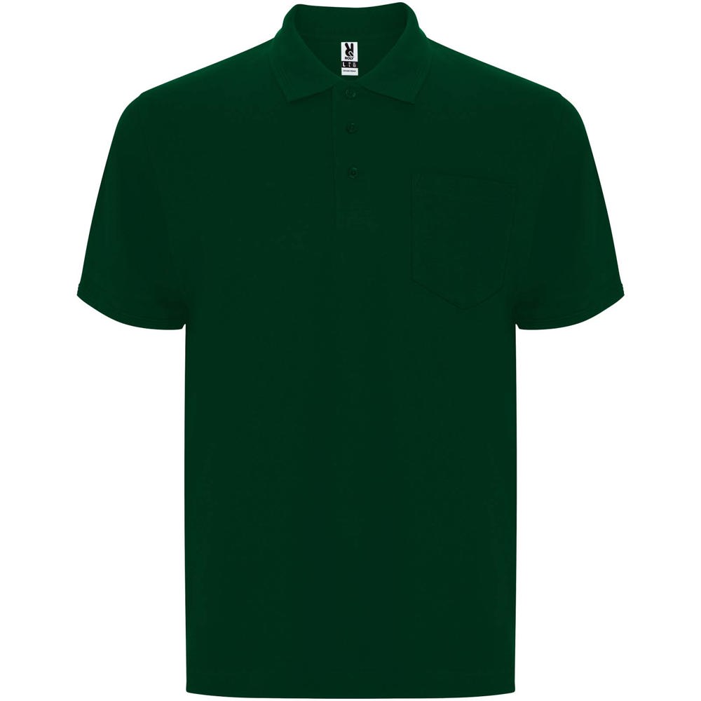 Centauro Premium unisex polo met korte mouwen - Flessengroen