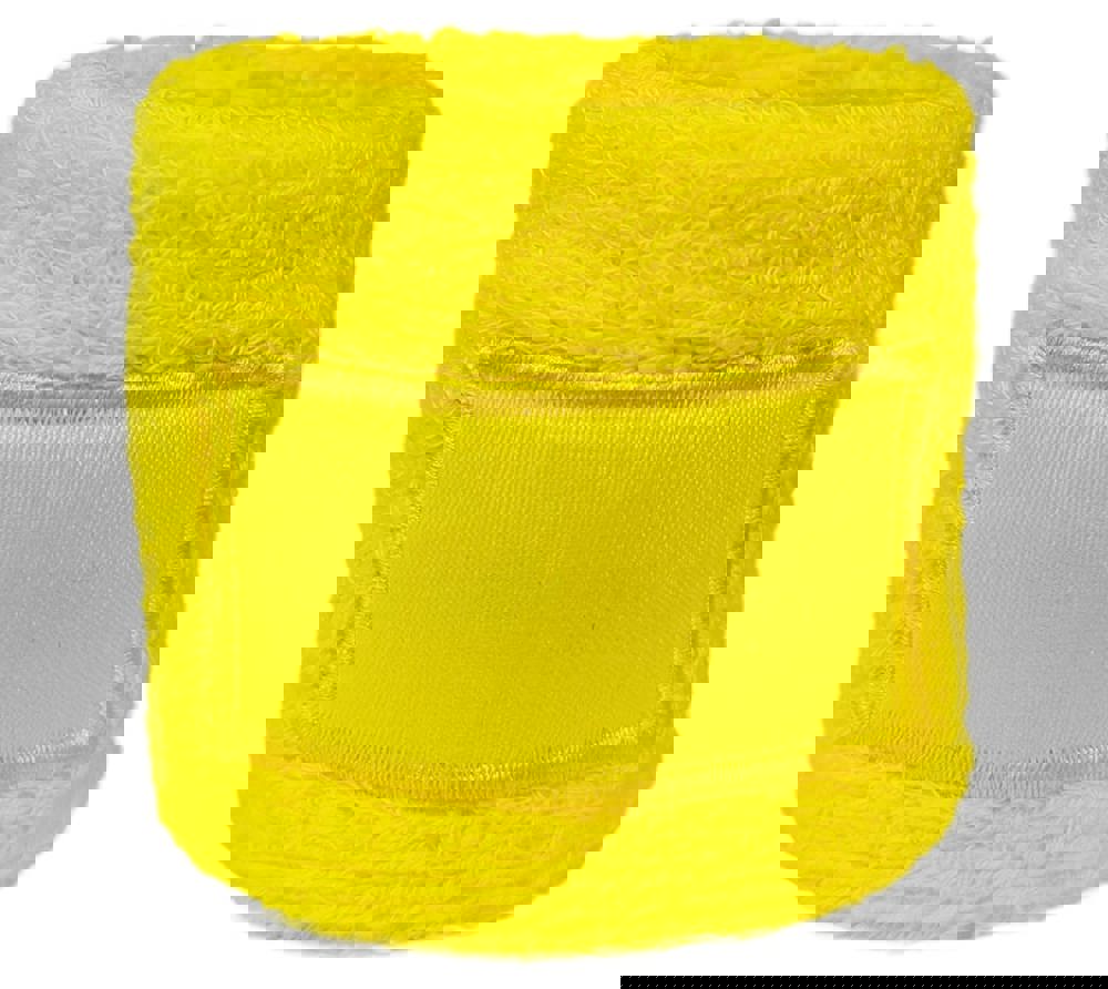 Polsband met label - Geel (PMS 101c) / Geel