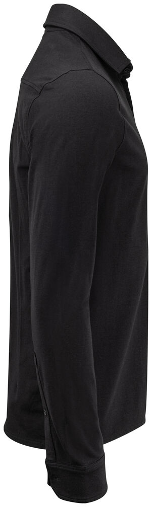 Cutter & Buck - Hedley Stretch Shirt Heren Zwart L