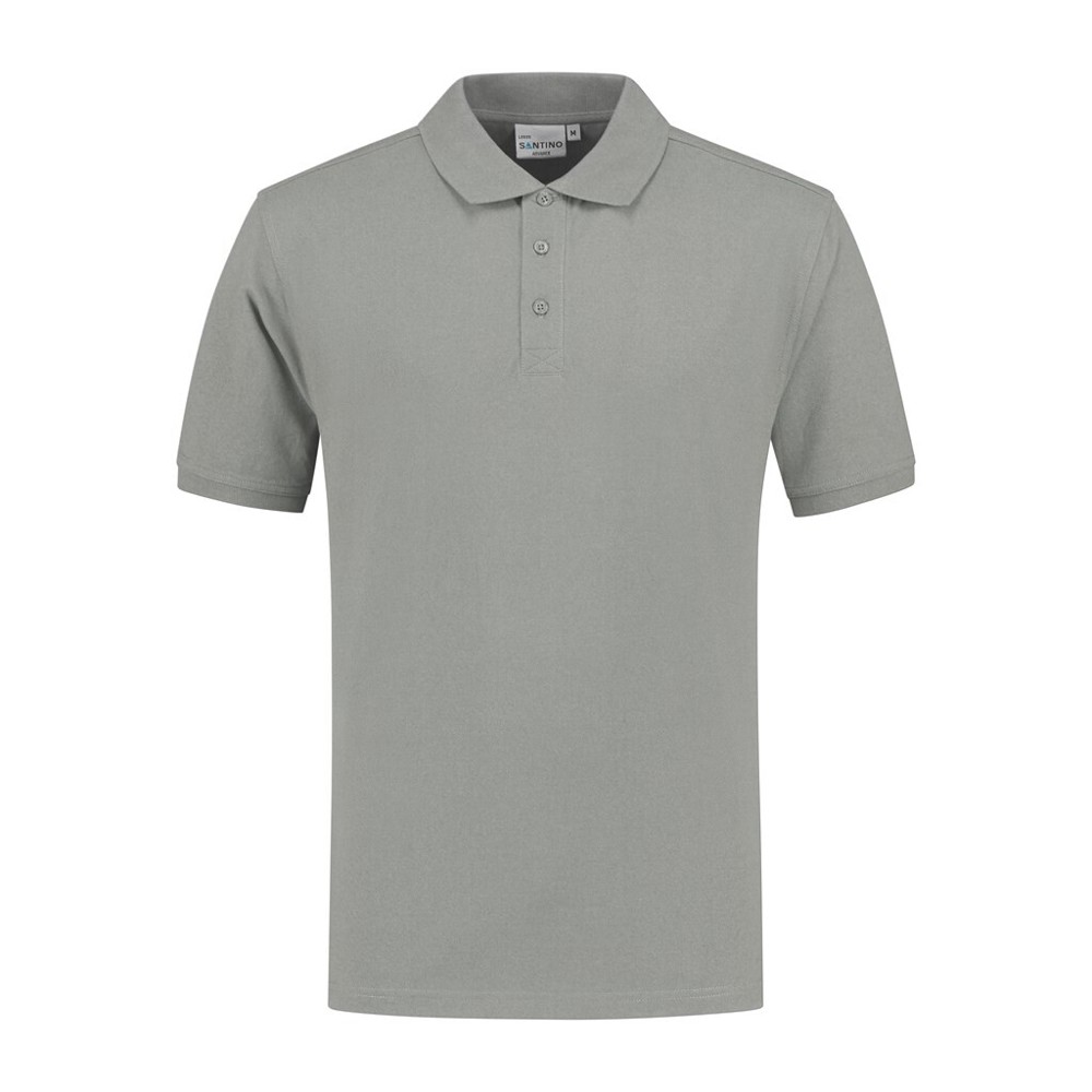 Santino Poloshirt Leeds - Silver Grey