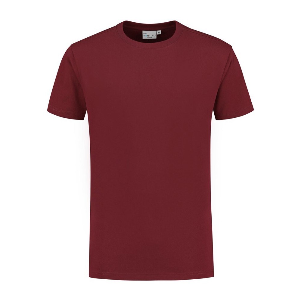 Santino T-shirt Lebec - Burgundy