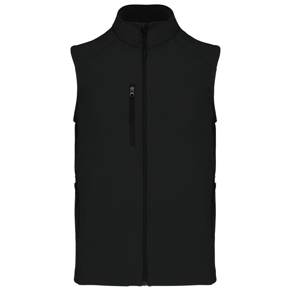 K403 - Softshell bodywarmer - black