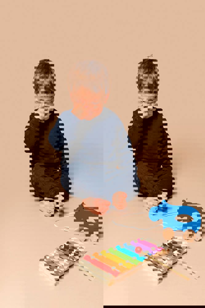 K835 - Ecologische baby sweater