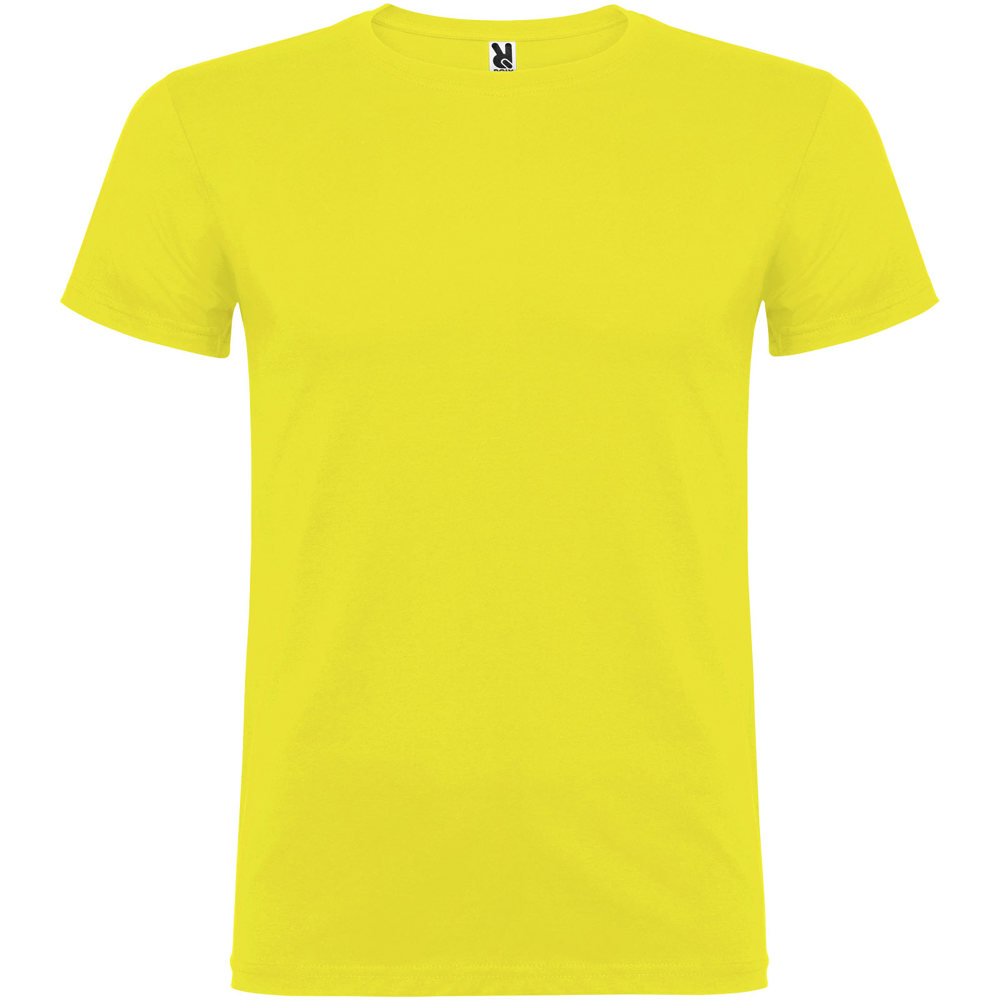 Beagle herenshirt met korte mouwen - geel