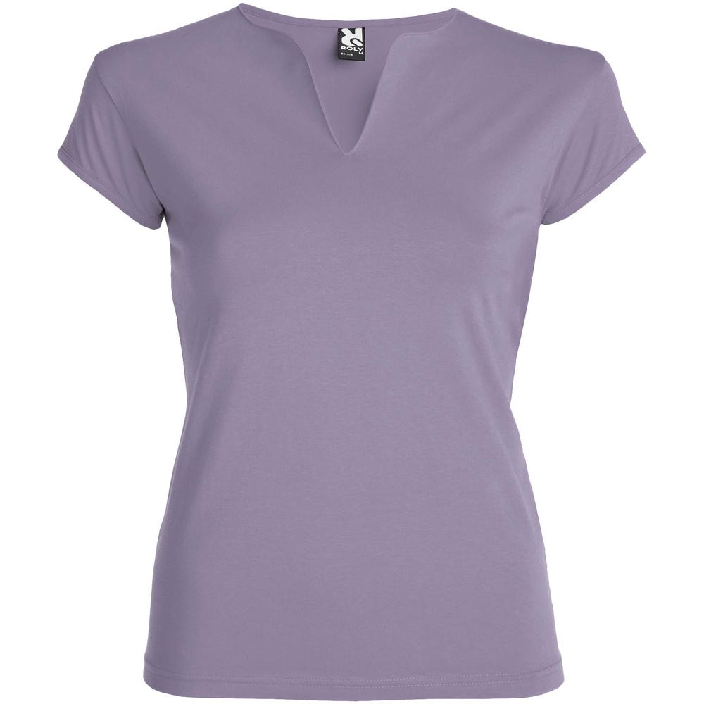 Belice damesshirt met korte mouwen - Lavendel