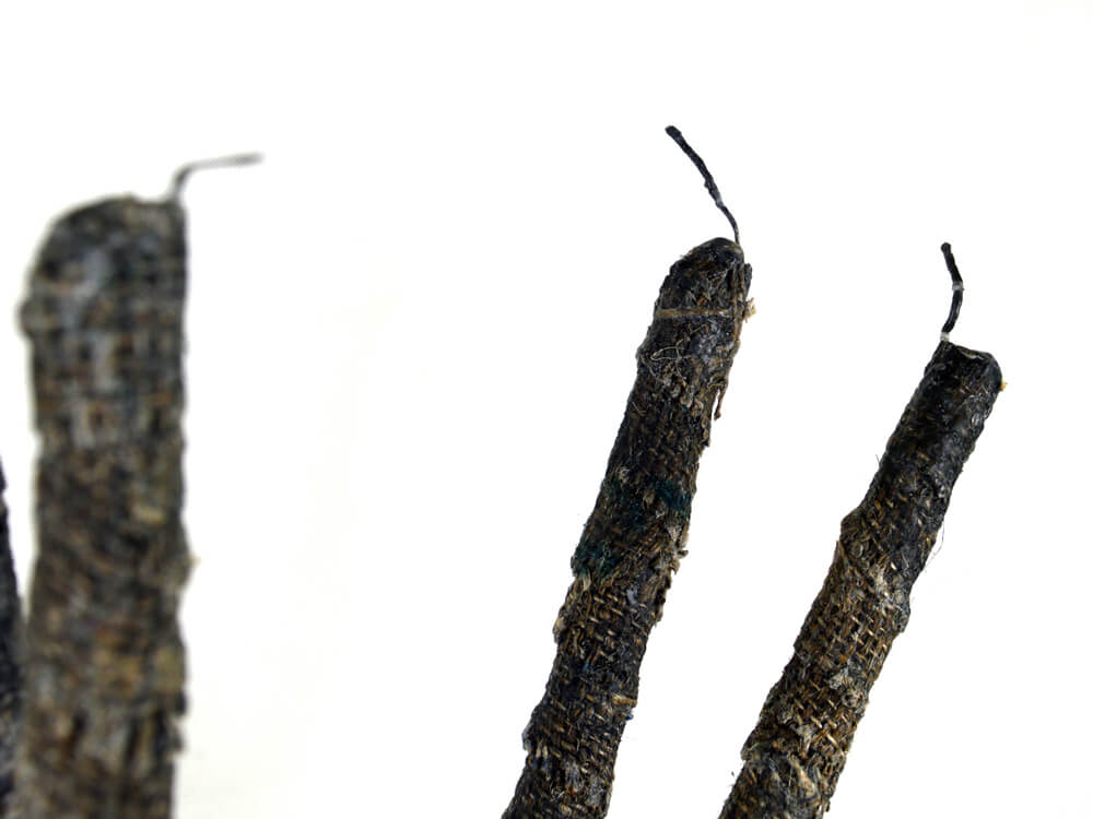RESCUED - Barista tuinfakkels - hergebruikte koffiezakken