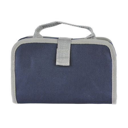 Toilettas luxe - donkerblauw