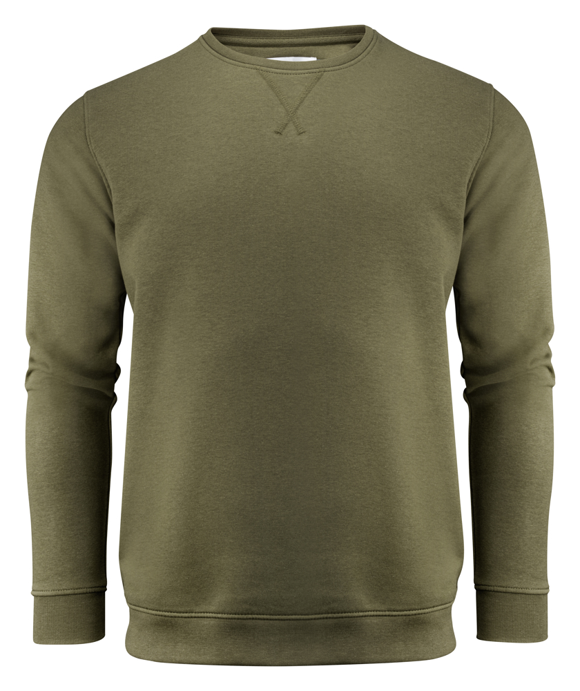 Alder Heights Sweater Heren - Mosgroen