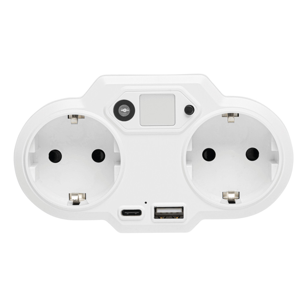 ENDLESS POWER NIGHT - USB-adapterstekker voeding met nachtlampje