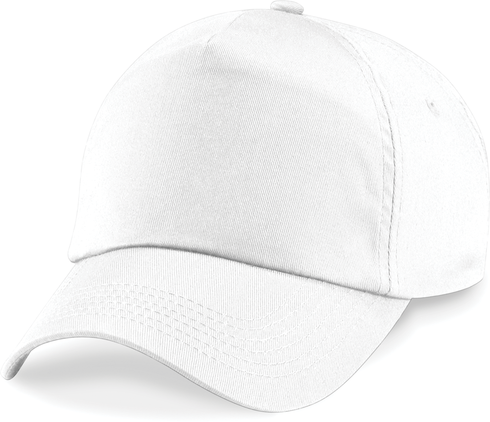 B10 - Original 5 panel cap - White
