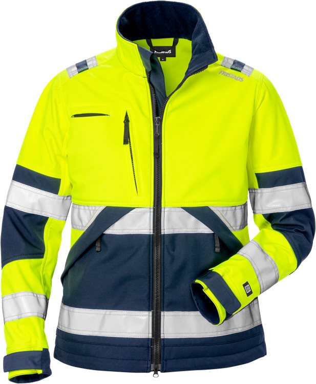 High vis softshelljack dames klasse 2 4183 WYH