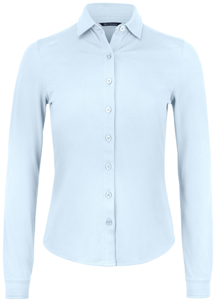 Cutter & Buck - Advantage Shirt Dames - Hemel-blauw