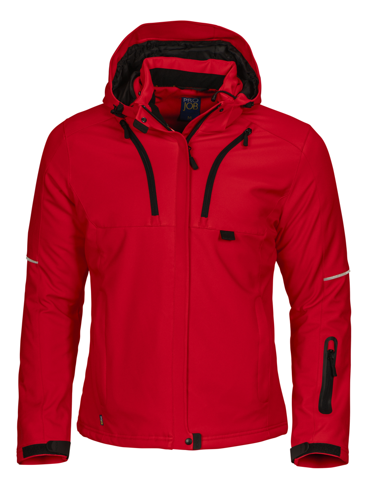 3413 DAMES GEVOERDE SOFTSHELL JAS