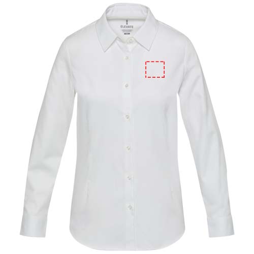 Citrine twill damesshirt