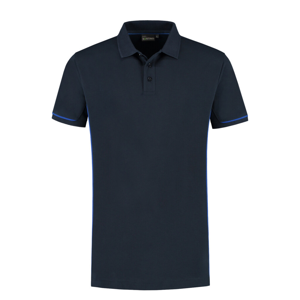 Santino Poloshirt Carsen+ - Real Navy / Royal Blue