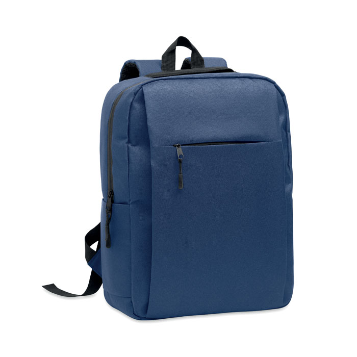AKRAOS - RPET 15 inch laptop backpack - blauw