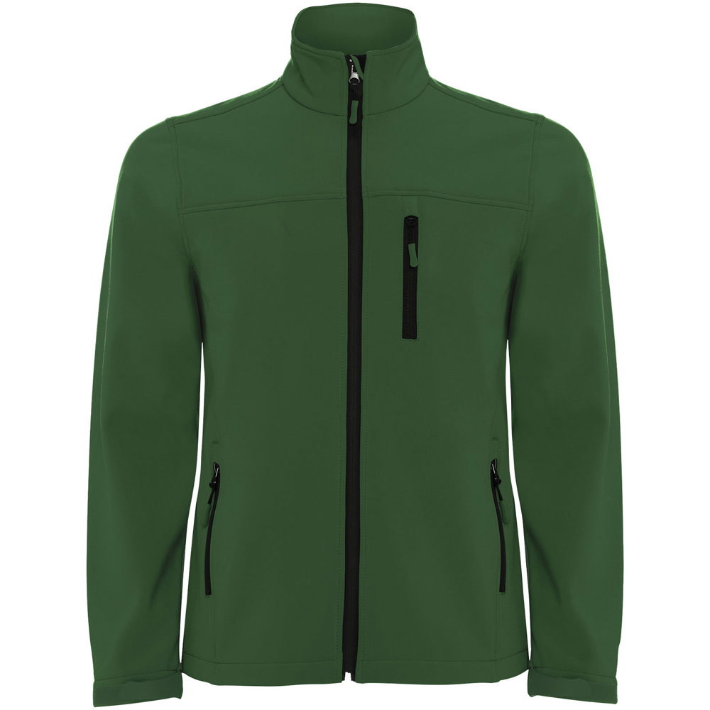 Antartida softshell herenjack - Flessengroen