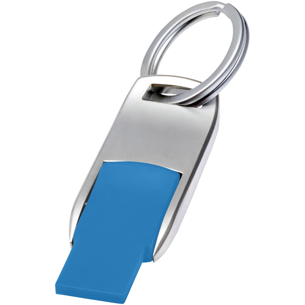 Flip USB - Blauw, Zilver