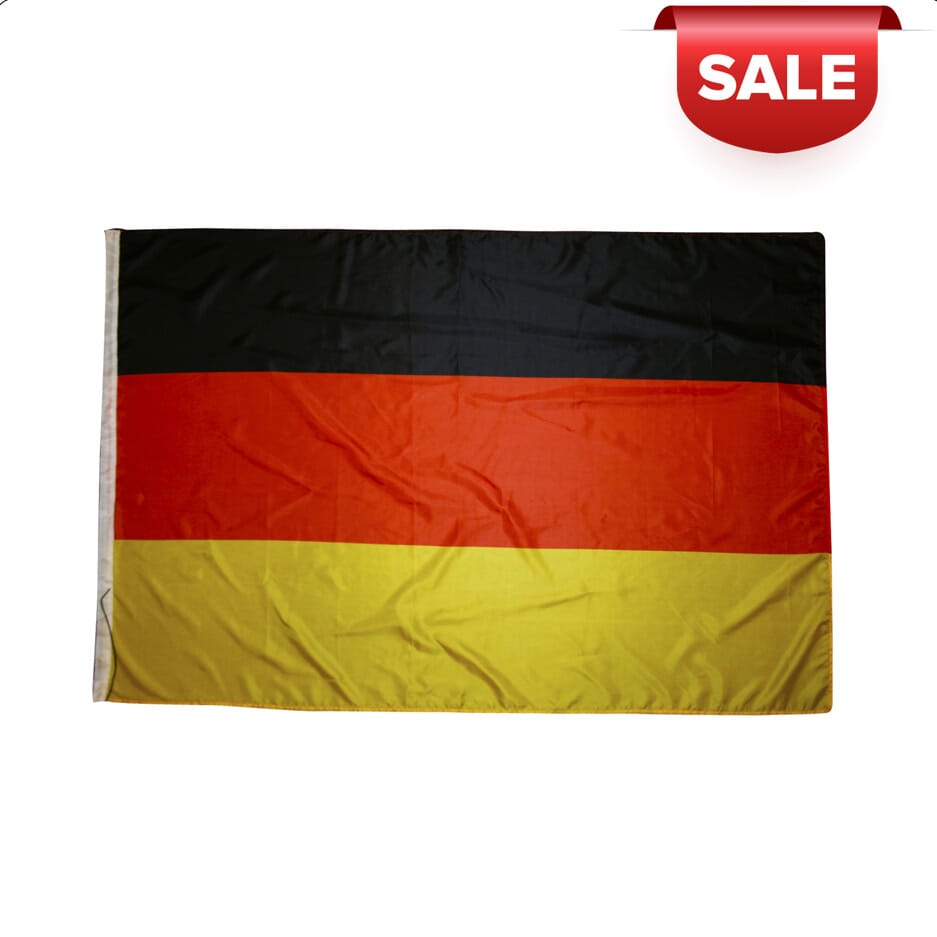 Polyester vlag - wit - 150 x 100 CM