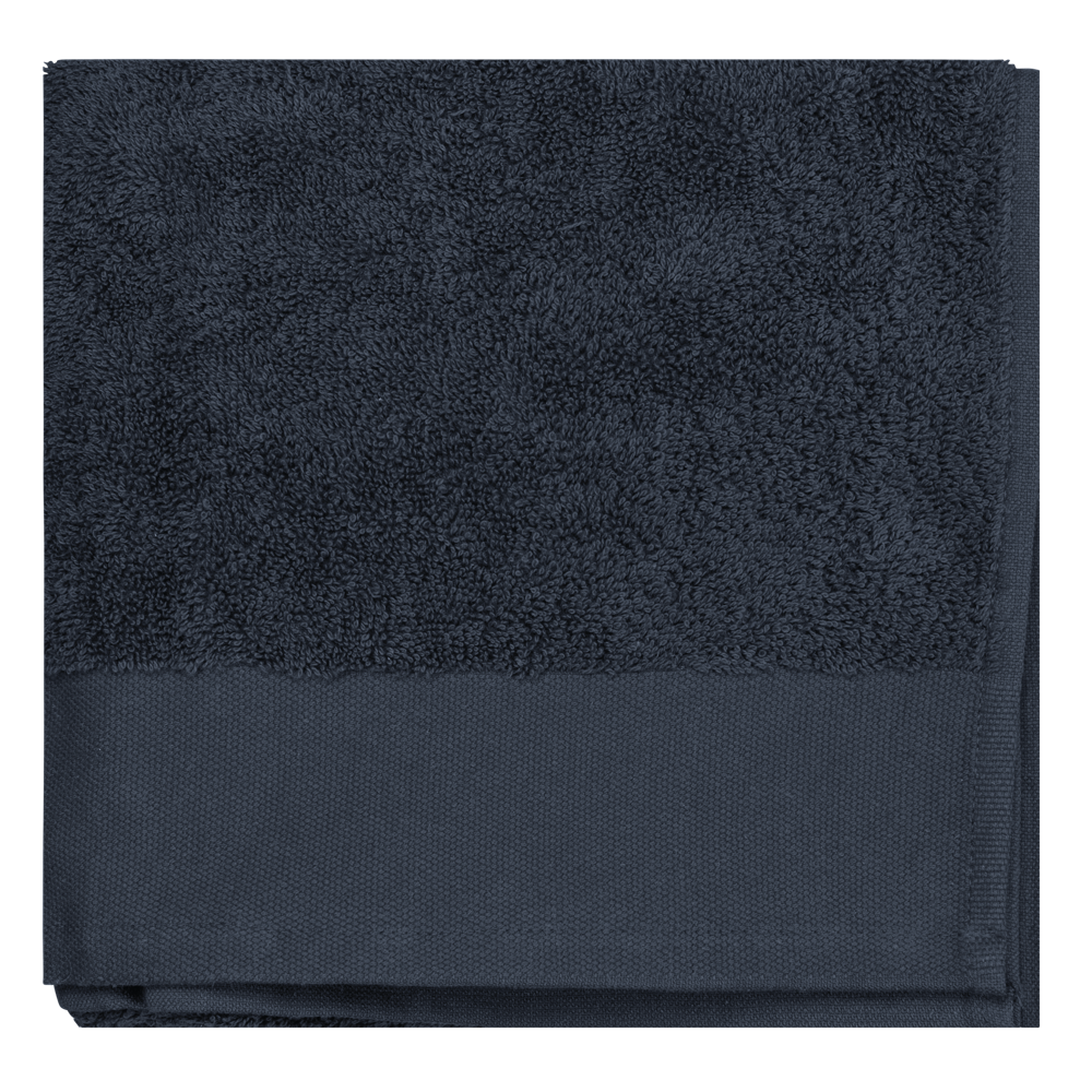 - Biologische handdoek 100 x 50 cm - navy