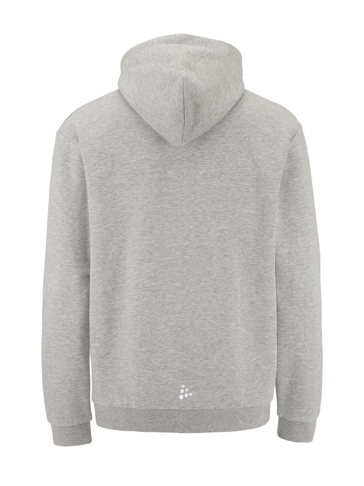 Craft - Community 2.0 Logo FZ Hoodie M Grey melange XXL