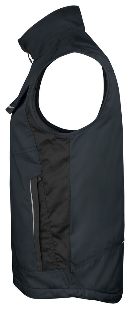 Jobman - 7517 Service Vest Lined Zwart XL